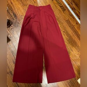 Alice + Olivia Burgundy Pants Size 0